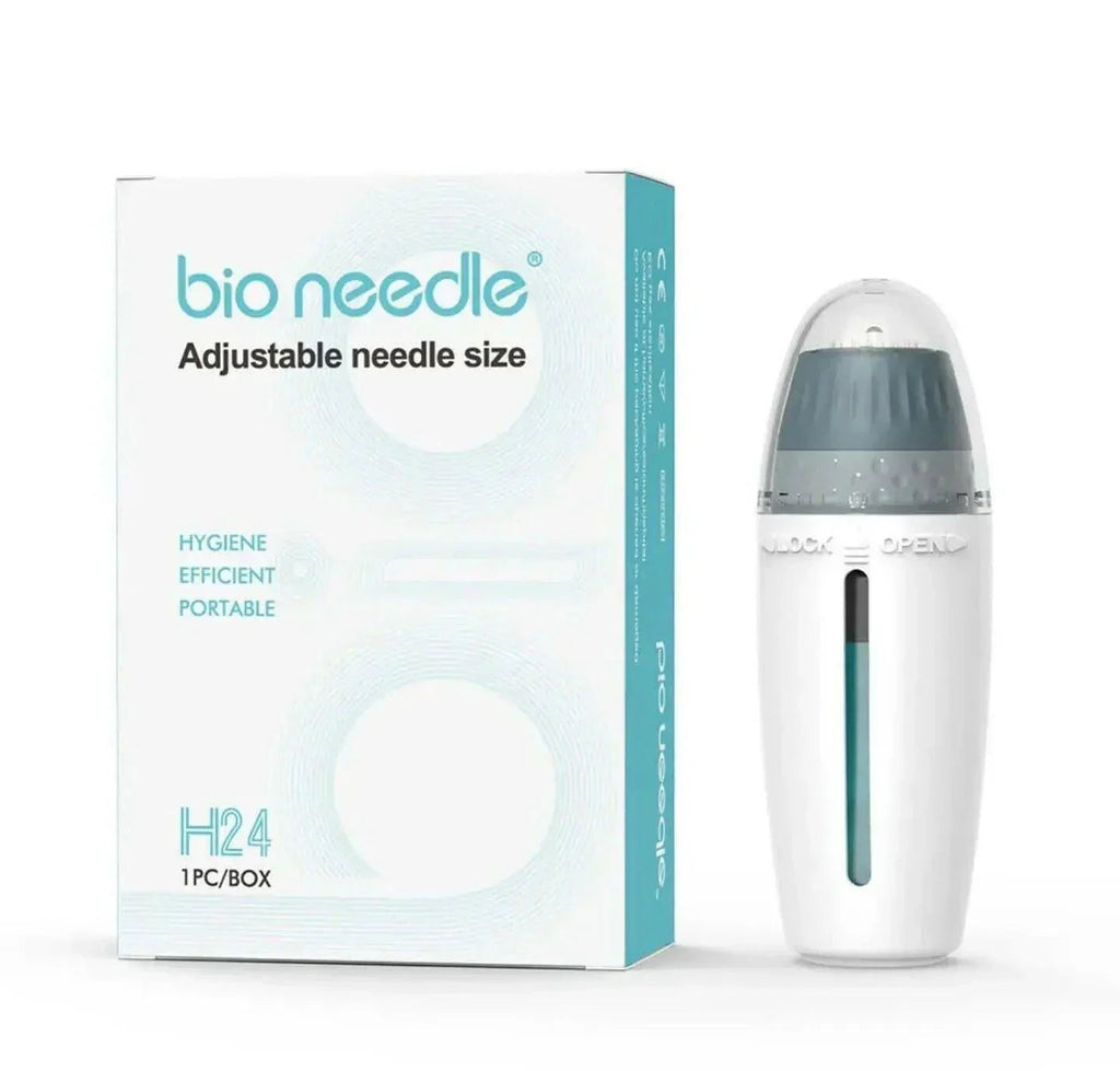 Ammuri Adjustable Derma Roller – 6-in-1 Microneedle Skin Tool for Face, Hair & Body