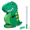 Birchio Dinosaur Pinata Bundle with Blindfold & Bat – 17x13x4 Inches | Party Decorations