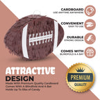 Birchio Football Pinata Bundle with Blindfold & Bat – 16x10x4 Inches | Party Pinata for Boys