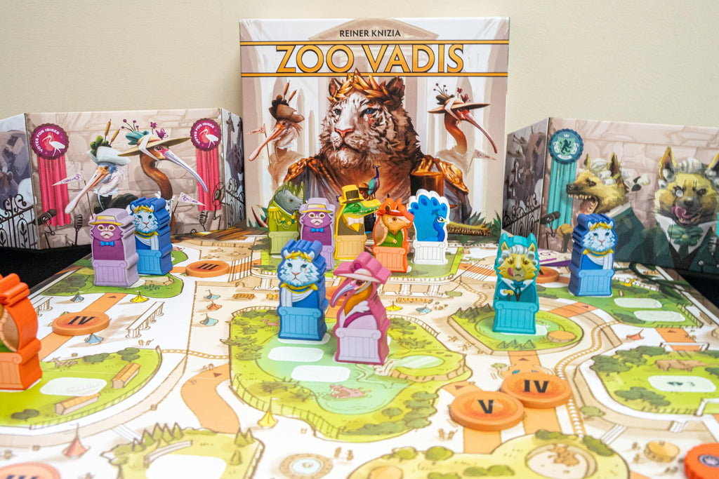 Bitewing Games Zoo Vadis Board Game | Strategic Animal Negotiation for Families & Adults