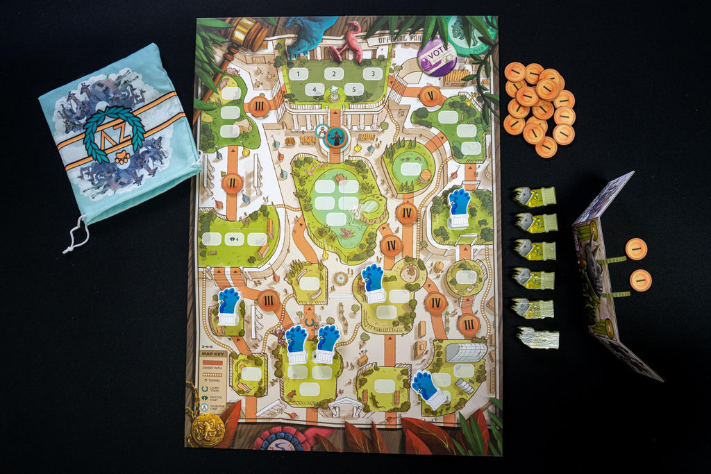 Bitewing Games Zoo Vadis Board Game | Strategic Animal Negotiation for Families & Adults