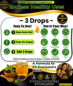 SUPERIOR FULVIC HUMIC X935 – Oil of Oregano with Black Seed Oil Drops, 400 Servings, 2-in-1 Organic Liquid