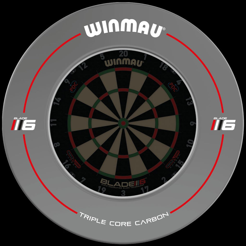 Winmau Blade 6 Grey Dartboard Surround