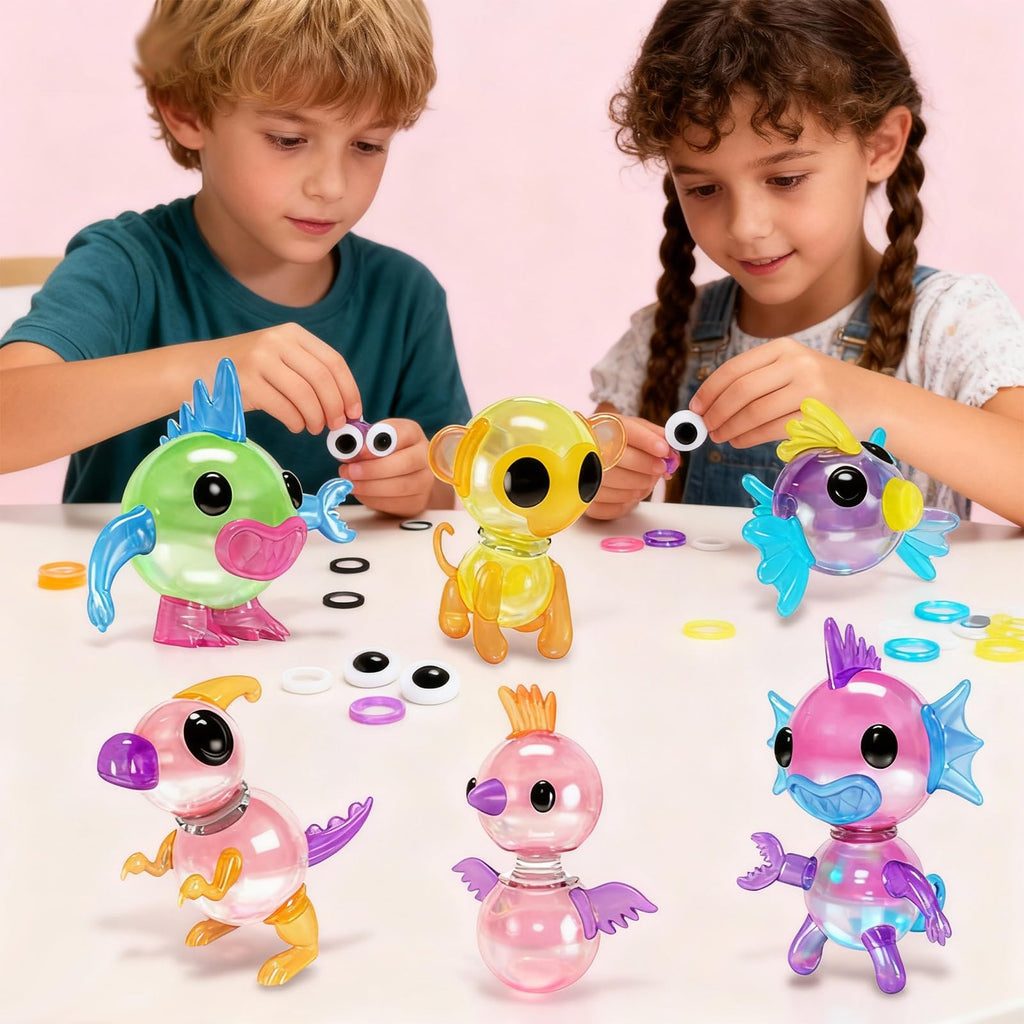 BlivEclat Balloon Animals Kit with Pump – DIY Sticky Balloons Maker for Kids