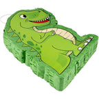 Blue Panda Dinosaur Pinata – Green, Small (12 x 15.5 x 3 in) | Boys Birthday Party Supplies