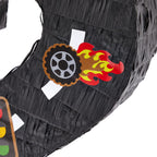 BLUE PANDA Number 2 Race Car Pinata – 3-Ply Construction, 16.5 x 11.85 x 3 in, Indoor Birthday Party Decor