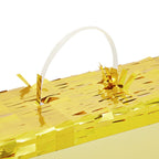 BLUE PANDA Gold Foil Number 5 Pinata | Easy-Fill Birthday Centerpiece & 5th Birthday Decor