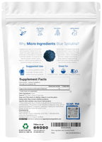 Organic Blue Spirulina Powder (Phycocyanin Extract) – 60 Servings – 100% Vegan