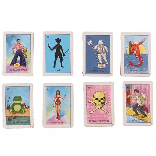 Millennial Lotería: Y2K Edition – Parody Mexican Bingo Party Game by Blue Star Press (2-10 Players)