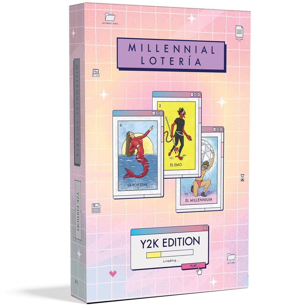 Millennial Lotería: Y2K Edition – Parody Mexican Bingo Party Game by Blue Star Press (2-10 Players)