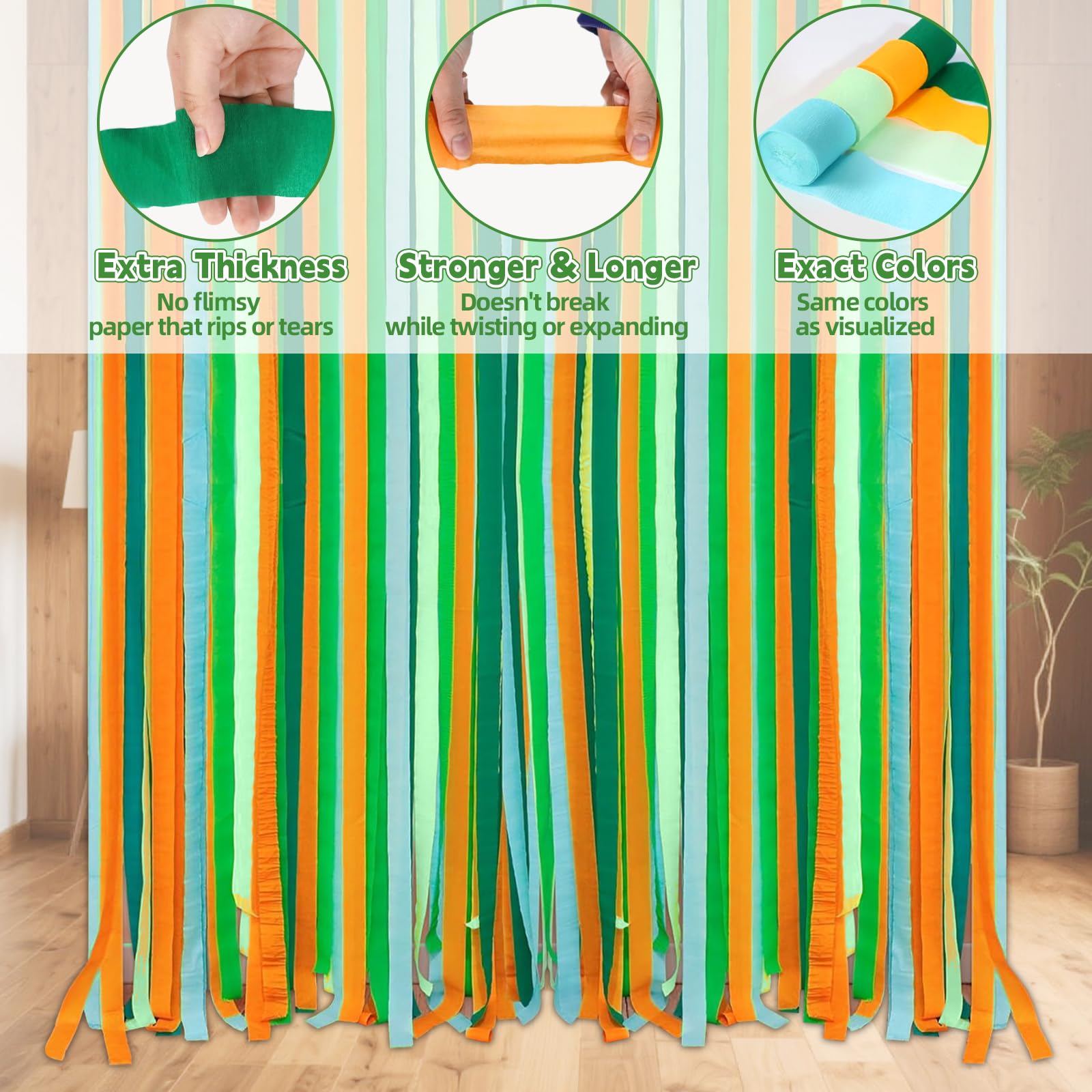 Bluegogo Dinosaur Birthday Decorations – Banner, Balloons & Cake Topper for Dino Parties