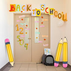 Blueweenly 12-Pack Giant Inflatable Pencil Balloons – 27-Inch Back-to-School Classroom Decor
