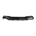 BMW 1 SERIES M SPORT F40 SINGLE EXIT (116I 116D 118I 118D) EVO-1 GLOSS BLACK REAR DIFFUSER BY ZAERO (2019+)