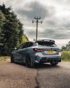 BMW 1 SERIES & M135I F40 EVO-1 GLOSS BLACK SIDE SKIRTS BY ZAERO (2019+)