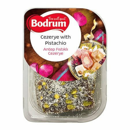Bodrum Cezerye with Pistachio Antep Fistikli Cezerye Pack 200g
