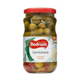 Bodrum Cornichons Pickled Gherkins Glass Jar 330g
