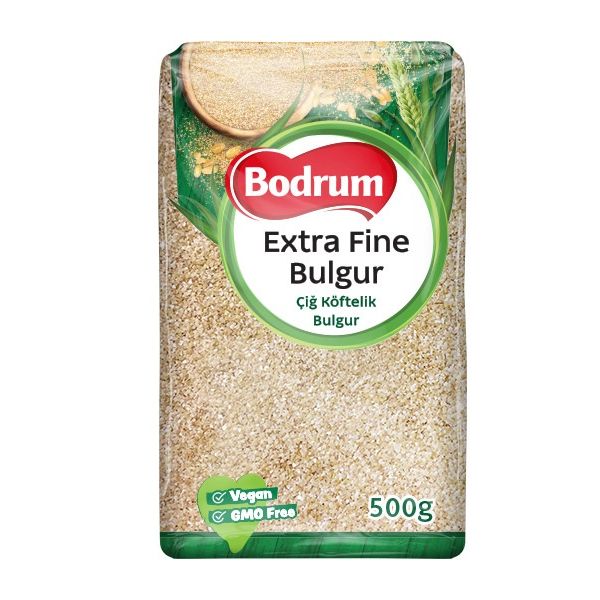 Bodrum Extra Fine Bulgur Wheat For Cig Kofte 500g