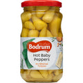 Bodrum Hot Baby Peppers Biberiye Tursusu Jar 330g