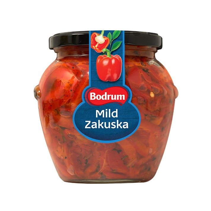 Bodrum Mild Zakuska Roasted Vegetable Paste Jar 540g