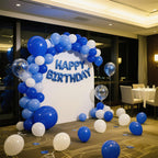 Bomsi Blue Balloons 100 Pack - Royal Blue 12-Inch Party Decorations for Birthday, Graduation & Patriotic Events