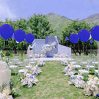 BONJLE Blue 36 Inch Balloons – 9-Pack Giant Latex Balloons for Weddings, Birthdays & Celebrations