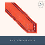 Bonjour Fete THOMAS & FRIENDS Large Red Bandana Napkins – 24 Pack | Officially Licensed