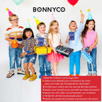 BONNYCO Invisible Ink Pen & Notebook Pack — 16 Space Party Favors for Kids