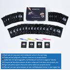BONNYCO Invisible Ink Pen & Notebook Pack – 32 Spy Sets for Party Favors, Goody Bags & Classroom Prizes