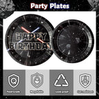 BOpusail 96Pcs Galaxy Movie Star Party Tableware Set – Serves 24 Guests