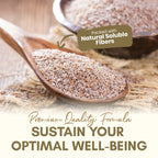 Organic Psyllium Husk Capsules 750 mg – Natural Fiber for Gut Health | Zealthy Life, 250 Capsules
