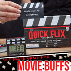 Boxer Gifts Quick Flix Movie Trivia Game – Fun Family & Party Night | Film Lover Gift