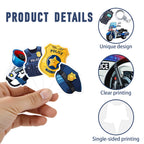 BQF 48 Pcs Police Cupcake Toppers – Police Birthday Party Decorations