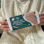 Bright Mix Watercolour Pencils Gift Set in Reusable Tin
