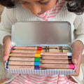 Bright Mix Watercolour Pencils Gift Set in Reusable Tin