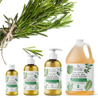 Brittanie's Pure Organic Castile Soap Refill – Rosemary Peppermint, 1 Gallon | Vegan, Gluten Free