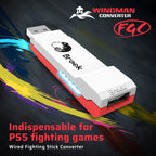 Brook Wingman FGC Converter — Arcade Joystick Adapter for PS5 Fighting Games (Street Fighter 6 & Tekken 8)
