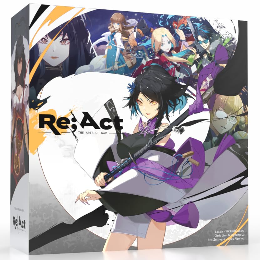 Re;ACT: The Arts of War – 2-Player Board Game by Brother Ming