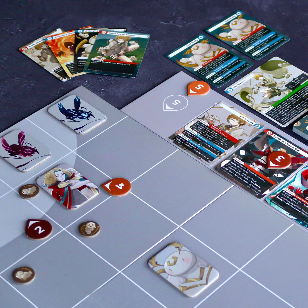 Re;ACT: The Arts of War – 2-Player Board Game by Brother Ming