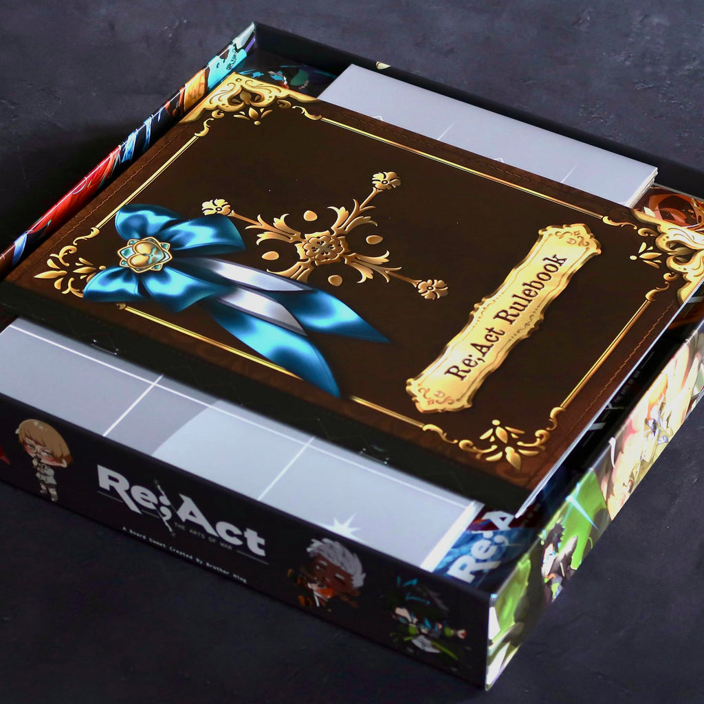 Re;ACT: The Arts of War – 2-Player Board Game by Brother Ming