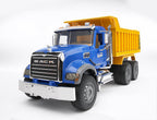Bruder 02815 Mack Granite Dump Truck 1:16 - Ultra-Realistic Construction Toy for Indoor & Outdoor Play