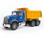 Bruder 02815 Mack Granite Dump Truck 1:16 - Ultra-Realistic Construction Toy for Indoor & Outdoor Play