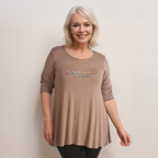 Prosecco Per Favore Button Sleeve Swing Top