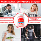 BSSTABBON Organic Methylated B Gummies – Energy Support (120 ct)
