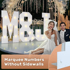 Bugame 3FT Marquee Letters – Large Light Up A Letter for Birthday, Wedding & More