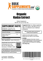 BulkSupplements.com Organic Kudzu Root Extract Powder – Kudzu Root Herbal Supplement, Gluten Free, 1kg (Pack of 1)