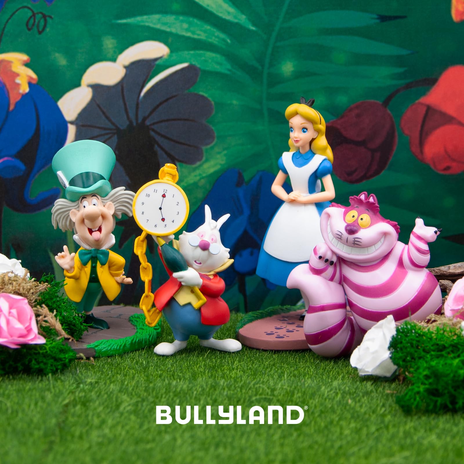 Bullyland 11400 Alice in Wonderland Figure – 10.4 cm, PVC-Free, Cake Topper