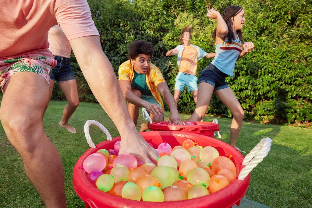 Bunch O Balloons Tropical Party (6 Pack) – 200+ Self-Sealing Water Balloons
