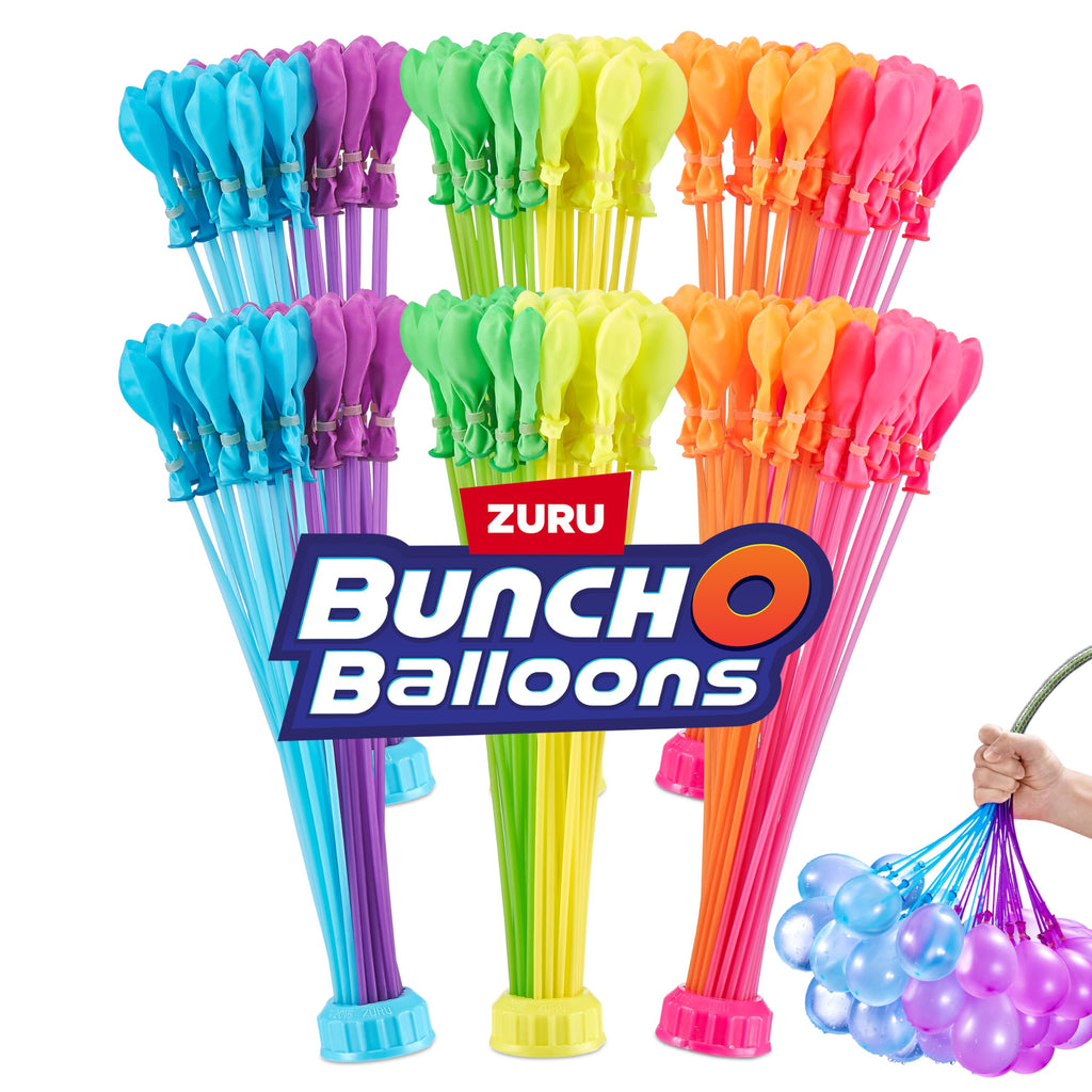 Bunch O Balloons Tropical Party (6 Pack) – 200+ Self-Sealing Water Balloons