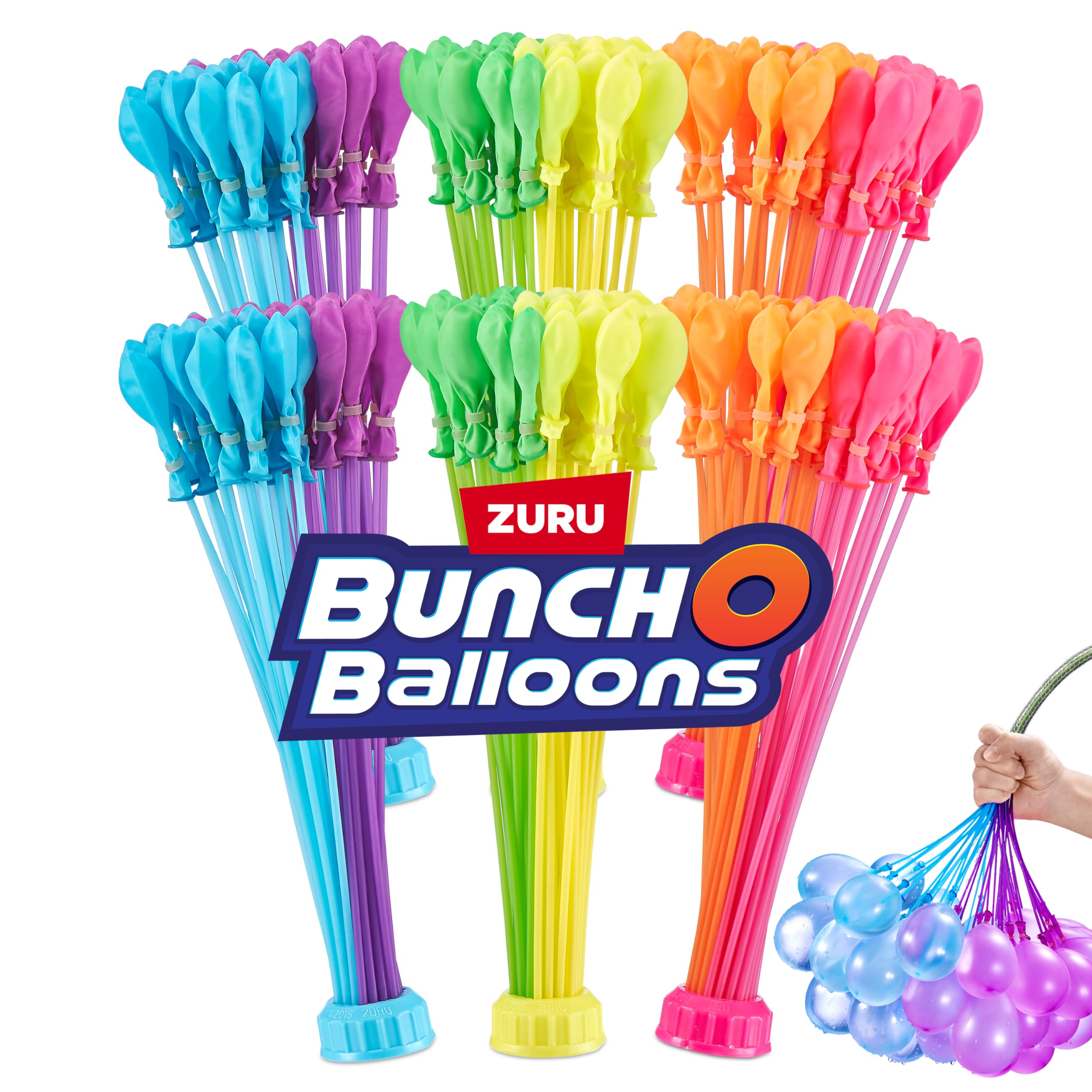 Bunch O Balloons Tropical Party (6 Pack) – 200+ Self-Sealing Water Balloons