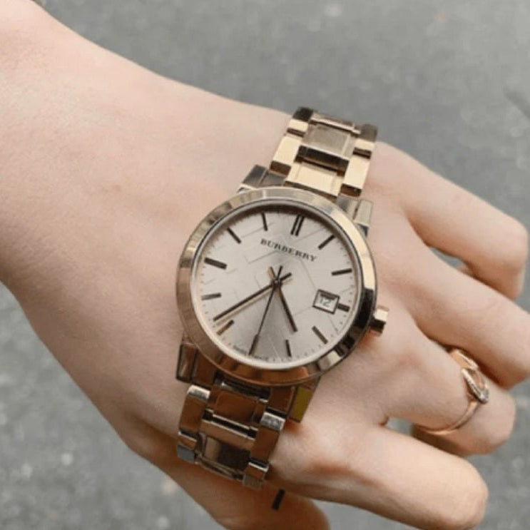 Burberry BU9134 The City Women's Gold Watch